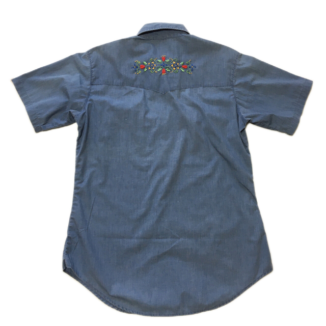 Levi's(リーバイス)の10. 【リーバイス】 ウエスタンシャツ 刺繍 70年代 アメリカ製 一点物！ メンズのトップス(シャツ)の商品写真