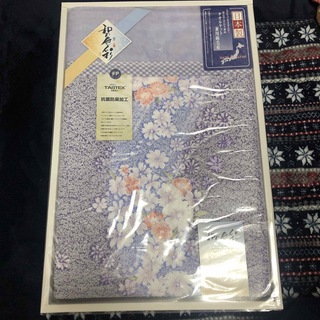 日本製　新品未使用タオルケット兼用綿毛布(タオルケット)