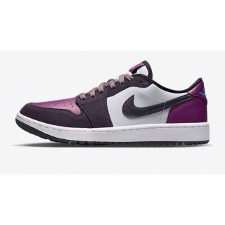 ジョーダン(Jordan Brand（NIKE）)のNIKE AIR JORDAN 1 LOW GOLF NRG パープル 27.5(シューズ)