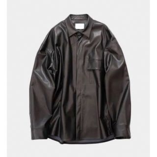 週末割　yoke  CUT-OFF LEATHER CAR COAT 　サイズ3