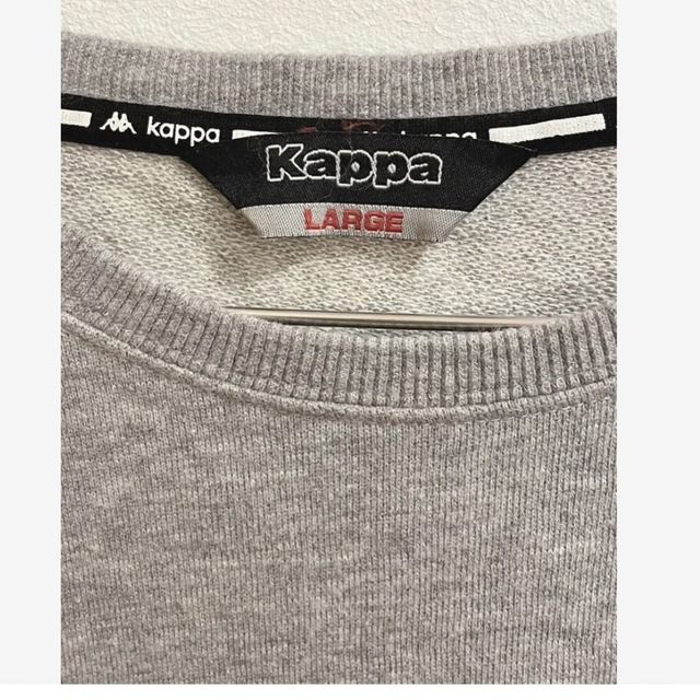 Kappa(カッパ)の【週末セール】kappa  スウェット　グレー色　　Lサイズ メンズのトップス(スウェット)の商品写真