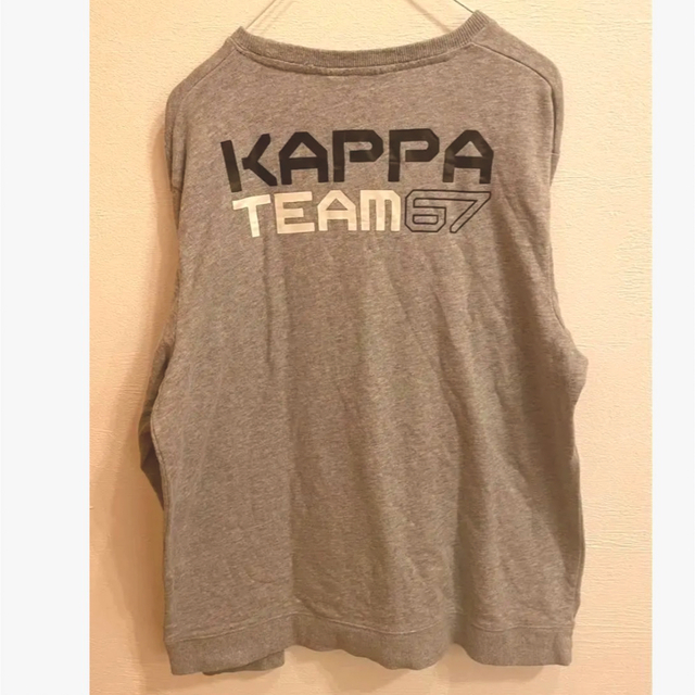 Kappa(カッパ)の【週末セール】kappa  スウェット　グレー色　　Lサイズ メンズのトップス(スウェット)の商品写真