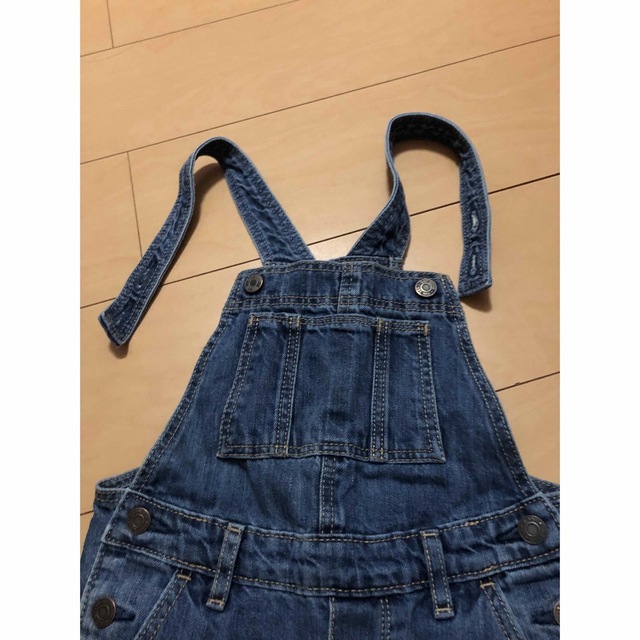 GAP(ギャップ)のGAP ギャップ キッズ 女の子 オーバーオール 105センチ キッズ/ベビー/マタニティのキッズ服女の子用(90cm~)(パンツ/スパッツ)の商品写真