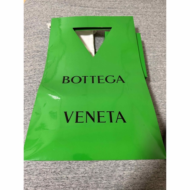 BOTTEGA VENETA ボッテガ 二つ折り　黒×オレンジ 4