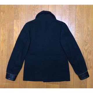 WACKO MARIA - 美品 WACKO MARIA ショールカラー レザー メルトン カー