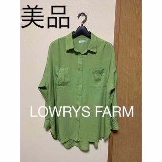 ローリーズファーム(LOWRYS FARM)の『美品』LOWRYS FARM  ローリーズファームロングシャツ(その他)