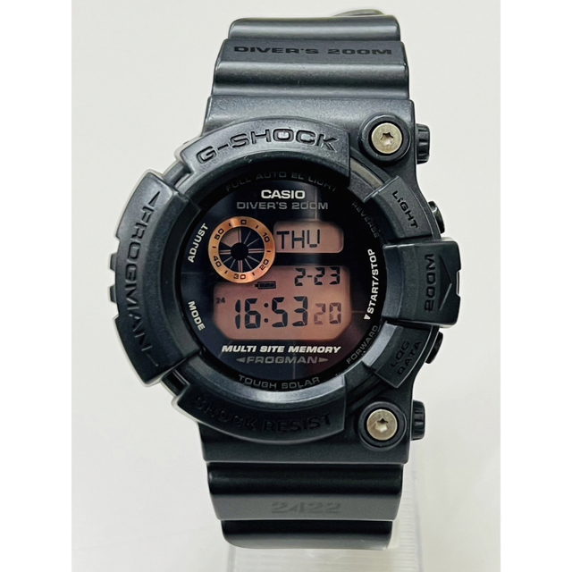 G-SHOCK(ジーショック)のG-SHOCK フロッグマン マスターオブG GW-200MS-1JF メンズの時計(腕時計(デジタル))の商品写真