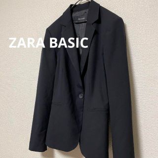 ザラ(ZARA)の1942 ZARA BASIC カジュアルジャケット スーツ 黒 上品 オシャレ(テーラードジャケット)