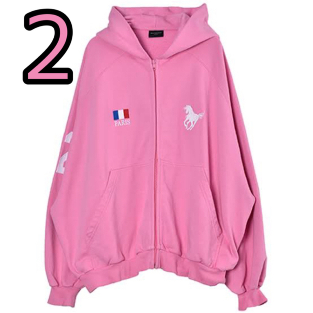 BALENCIAGA polo hoodie size:2 | フリマアプリ ラクマ