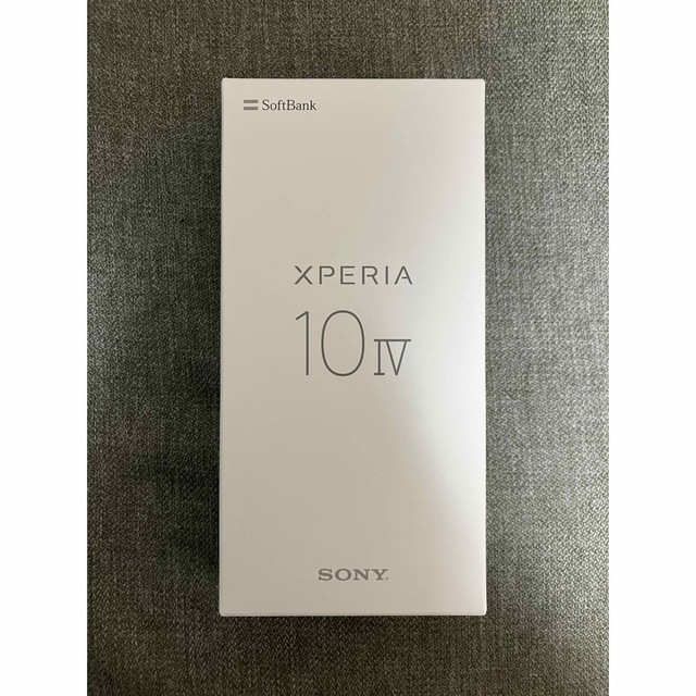 Xperia(エクスペリア)の新品未使用　SONY Xperia 10 IV ホワイト 128GB スマホ/家電/カメラのスマートフォン/携帯電話(スマートフォン本体)の商品写真