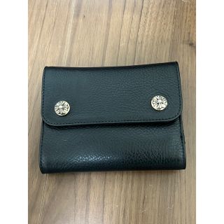 クロムハーツ(Chrome Hearts)のクロムハーツ　chrome hearts ミニウォレット　WAVE MINI(折り財布)