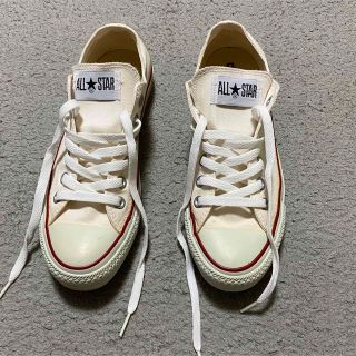 コンバース(CONVERSE)のゆそ様専用　コンバース　オールスター白　24.5cm(スニーカー)