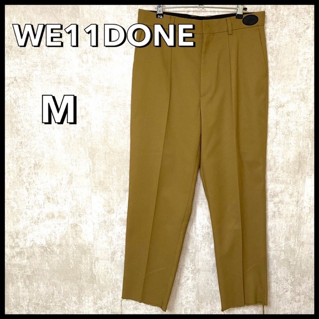 WE11DONE ウェルダン ロゴ トラウザーズ XS - www.minik.hr