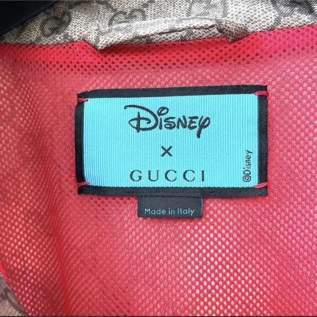 Gucci(グッチ)のGUCCI× ディズニー ドナルドダック GGナイロン ジャケット 美品コラボ メンズのジャケット/アウター(ナイロンジャケット)の商品写真