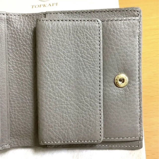 美品 トプカピ ソフトシュリンク 札入れ 革 レザー 財布 折り財布 ウォレット