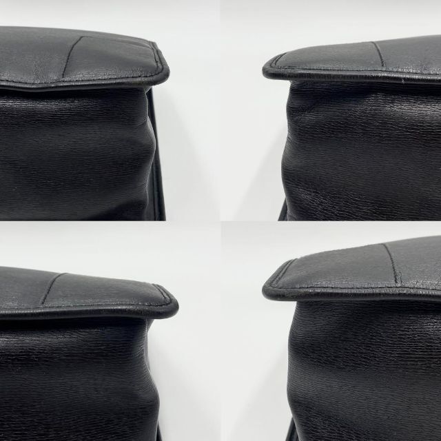 □美品□ グッチ ビジネスバッグ 書類かばん ブラック レザー A4 □美品□ グッチ ビジネスバッグ 書類かばん ブラック レザー A4