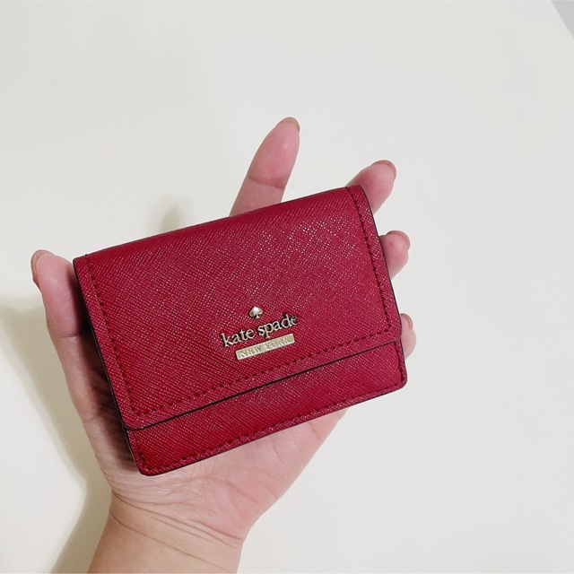 kate spade new york(ケイトスペードニューヨーク)のケイトスペード　ミニ　三つ折り財布 レディースのファッション小物(財布)の商品写真