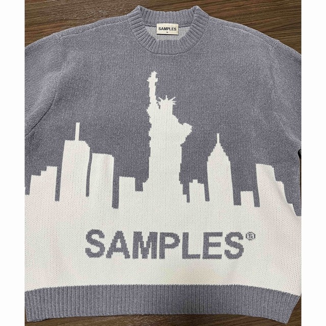 Samples Logo City Scape Knit Sweater 朝岡周