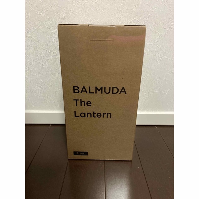 約630g電力BALMUDA The Lantern L02A-BK  バルミューダランタン