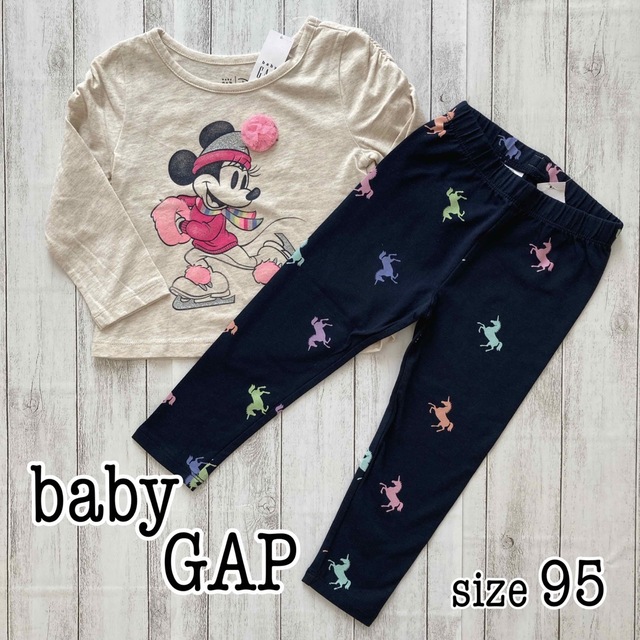 ☆baby GAP☆ 新品 トップス&パンツセット 95 ミニー vinsa.com.co