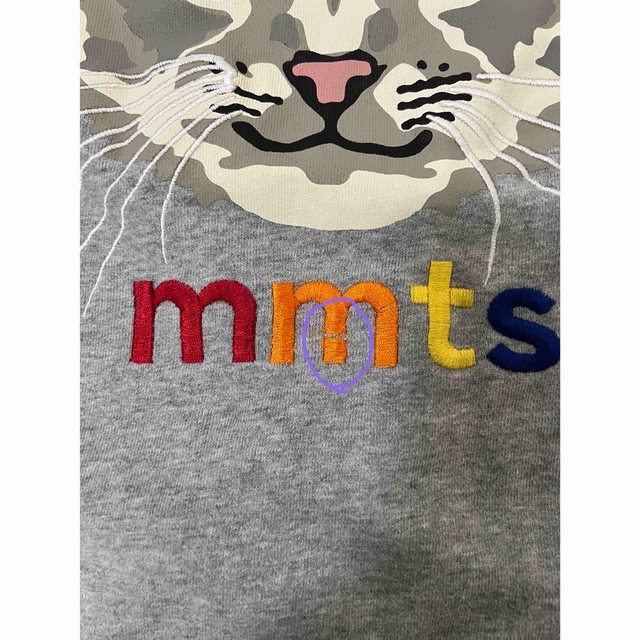 mmts(マミタス)のmmts トレーナー　猫 レディースのトップス(トレーナー/スウェット)の商品写真