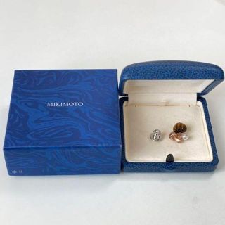 MIKIMOTO - ミキモト MIKIMOTO K18PG キノコモチーフ パール