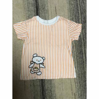 100サイズ  しろくまちゃんのホットケーキ　ユニクロ　Tシャツ(Tシャツ/カットソー)