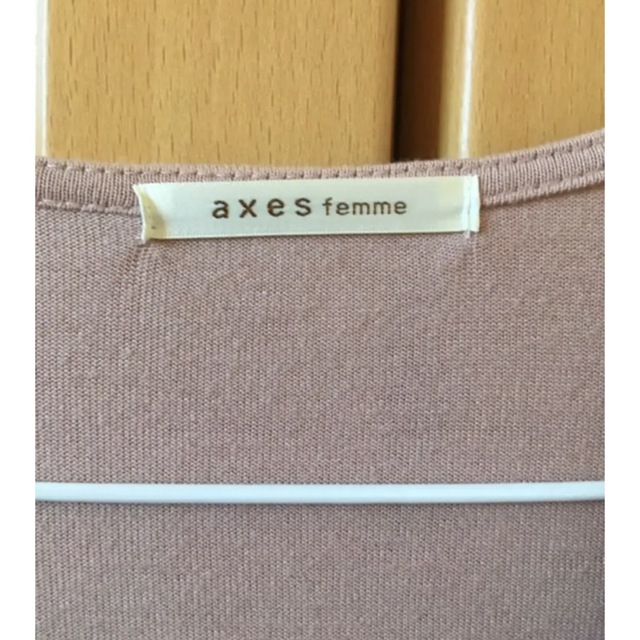 axes femme(アクシーズファム)のアクシーズファム　長袖カットソー レディースのトップス(カットソー(長袖/七分))の商品写真