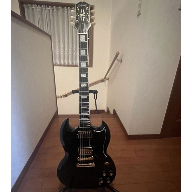 エレキギター SG 黒 ハムバッカー エピフォン ナンセンス エレキギター SG 黒 ハムバッカー エピフォン ナンセンス