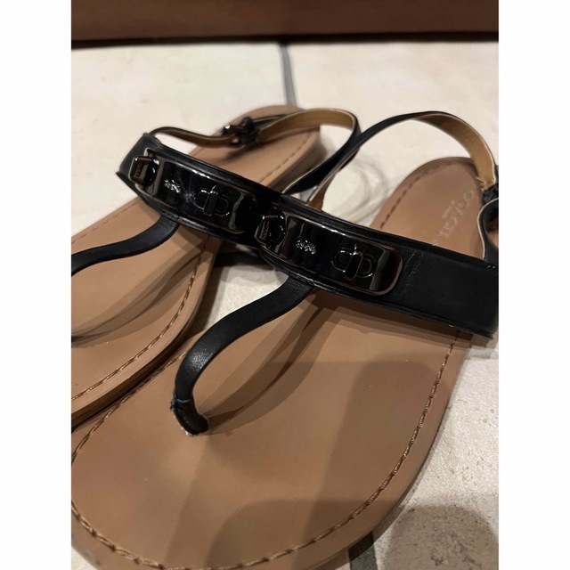 コーチ ストラップサンダル coach フラットサンダル - サンダル