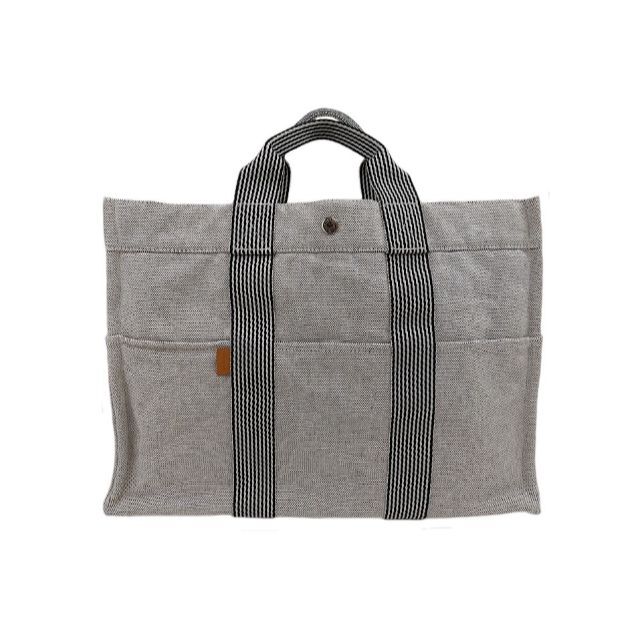 未使用品！HERMES【エルメス】ニューフールトゥ MM キャンバストートバッグレディース