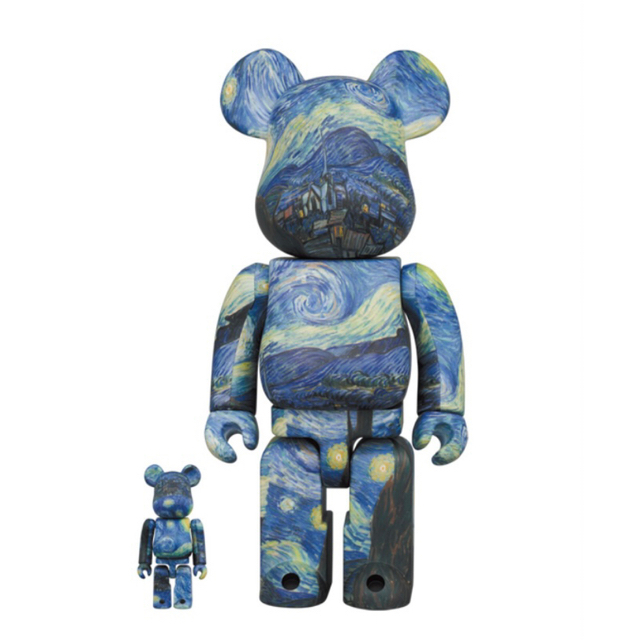 エンタメ/ホビーvan Gogh Starry Night BE@RBRICK 100％400％