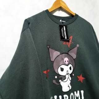 サンリオ(サンリオ)のサンリオ  クロミちゃん  新品  トレーナー  KUROMI  チャコルグレー(スウェット)