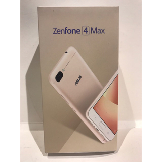 エイスース(ASUS)のASUS ZenFone 4 Max SIMフリー ZC520KLゴールド(スマートフォン本体)