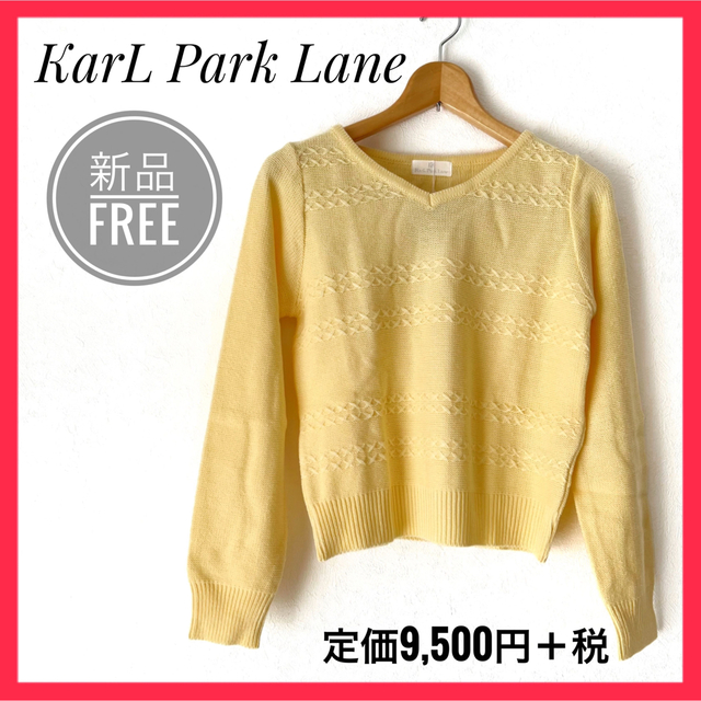 【新品タグ付き】KarL Park Lane カールパークレーン　ニット　Fカールパークレーンニット