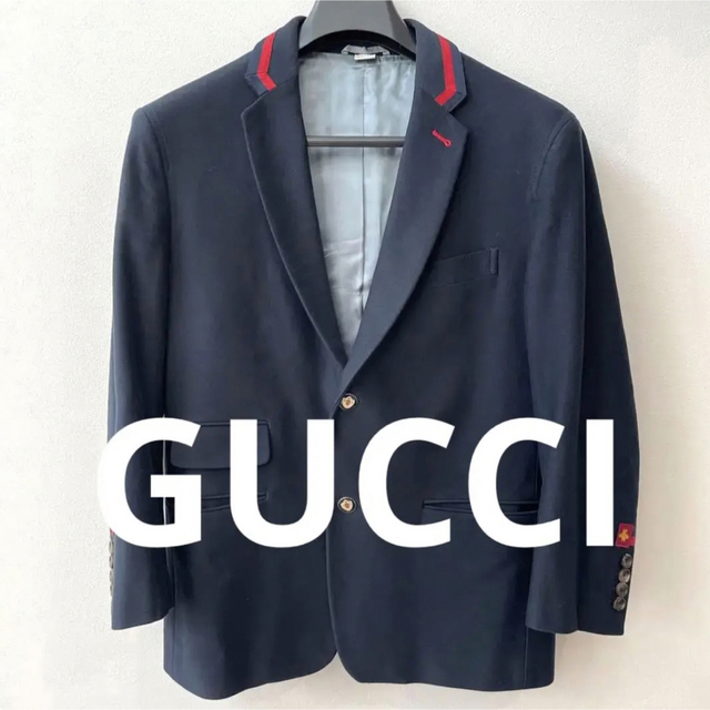 定価30万✨】GUCCI(グッチ)テーラードジャケット メンズ 訳あり 51.0
