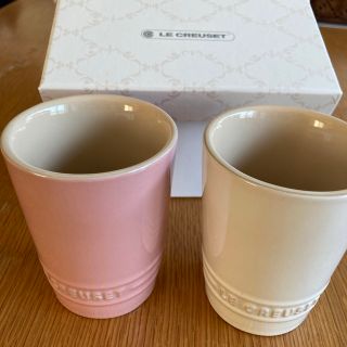 ルクルーゼ(LE CREUSET)の【未使用品】ル・クルーゼ　ショートペアタンブラー☆(タンブラー)