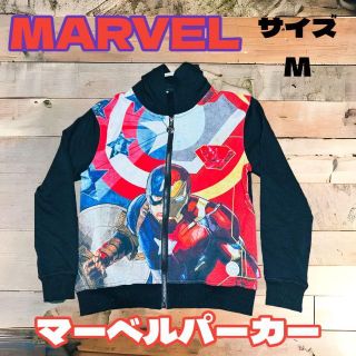 マーベル(MARVEL)のMARVEL マーベル スウェットパーカー　サイズM(パーカー)