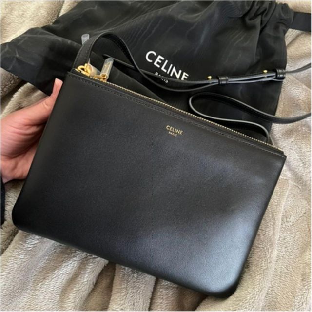 最新入荷】 celine - 【新品未使用】CELINE トリオ ショルダーバッグ ...