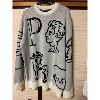 PALACE - Palace Archaeology Knit White セーター ニットの通販 by