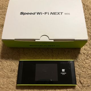 ファーウェイ(HUAWEI)のWiMAX 2+ Speed Wi-Fi NEXT W05(PC周辺機器)