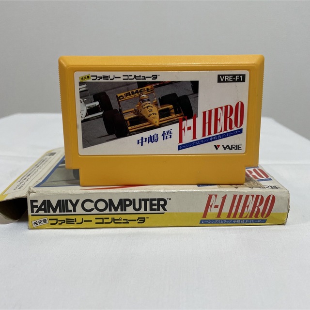 ファミコン　F1HERO エンタメ/ホビーのゲームソフト/ゲーム機本体(家庭用ゲームソフト)の商品写真