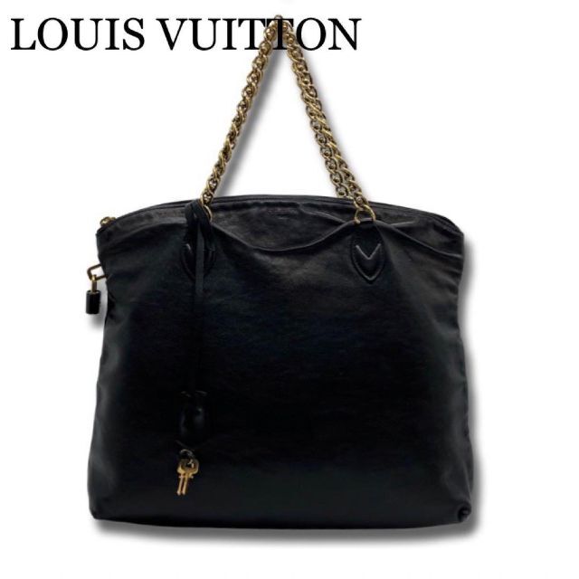 激安特価 LOUIS ブラック ノワール カーフ コレクション ショルダー