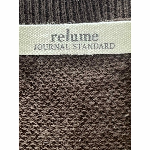 JOURNAL STANDARD relume(ジャーナルスタンダードレリューム)のブラウンニット　609番 レディースのトップス(ニット/セーター)の商品写真