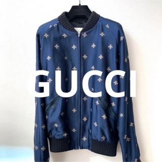 Gucci - グッチ パンサーエンブロイダリー スカジャン シルク 451117