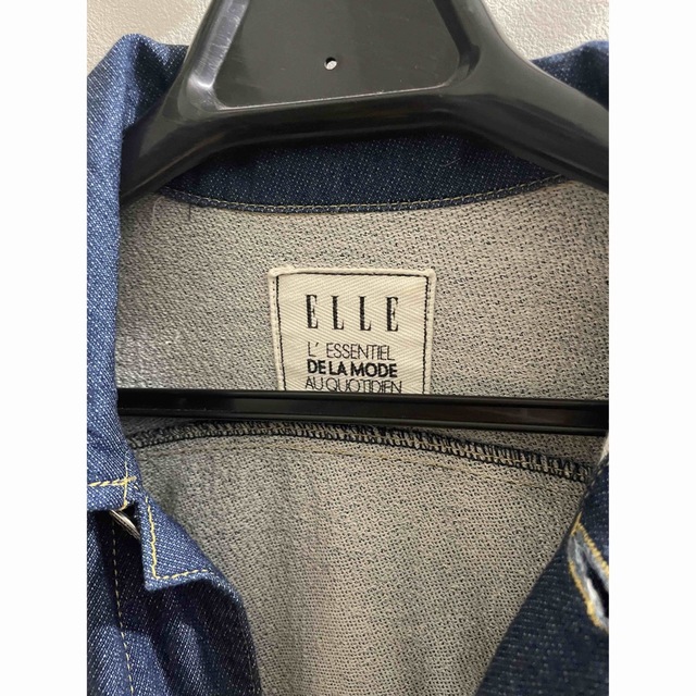ELLE(エル)のELLE デニムジャケット レディースのジャケット/アウター(Gジャン/デニムジャケット)の商品写真