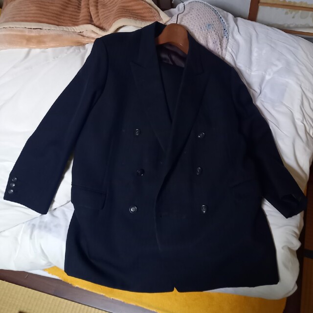 スーツ　紺　custom tailor    migokamiメンズ