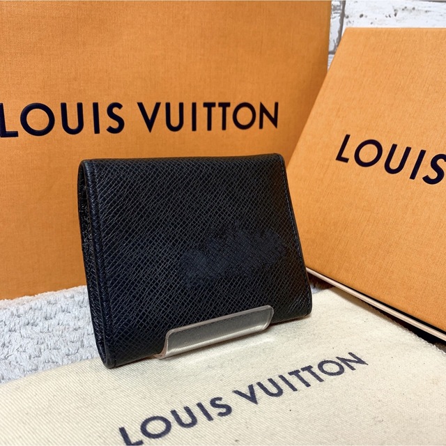 LOUIS VUITTON(ルイヴィトン)の【美品】 ルイヴィトン ポルトモネ セルゲイ ダミエ アルドワーズ 折り財布 メンズのファッション小物(折り財布)の商品写真