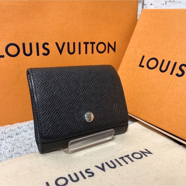 LOUIS VUITTON(ルイヴィトン)の【美品】 ルイヴィトン ポルトモネ セルゲイ ダミエ アルドワーズ 折り財布 メンズのファッション小物(折り財布)の商品写真