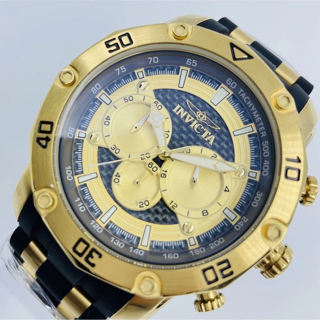 新品Invicta メンズ 腕時計 プロ ダイバー クォーツ クロノグラフ-